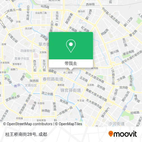 桂王桥南街28号地图