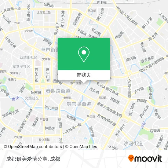 成都最美爱情公寓地图