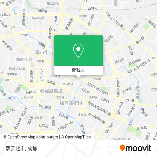 双喜超市地图