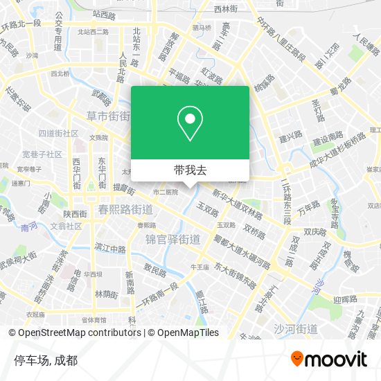 停车场地图