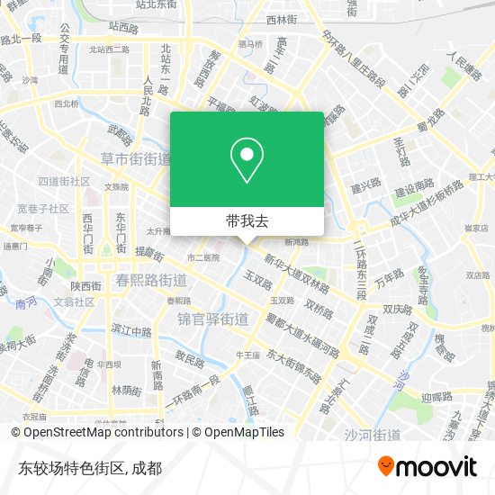 东较场特色街区地图