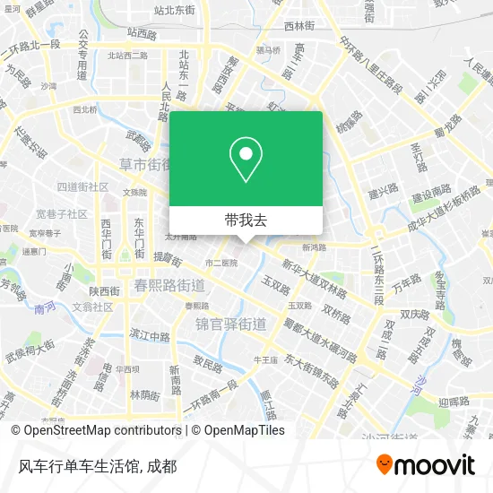风车行单车生活馆地图