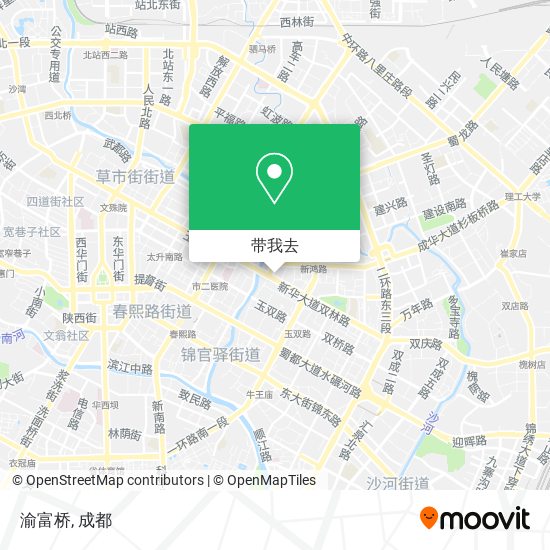 渝富桥地图