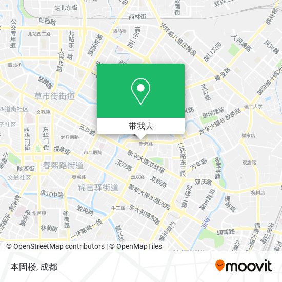 本固楼地图