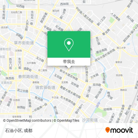石油小区地图