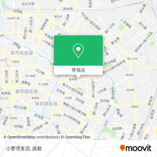 小曹理发店地图