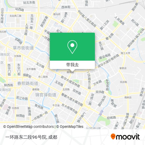 一环路东二段96号院地图