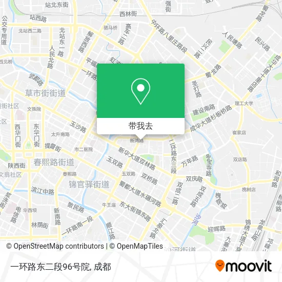 一环路东二段96号院地图