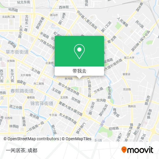 一闲居茶地图