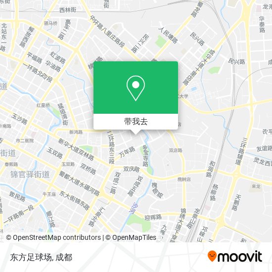 东方足球场地图