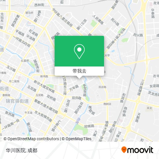 华川医院地图