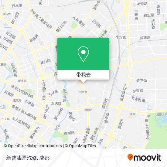新曹漆匠汽修地图