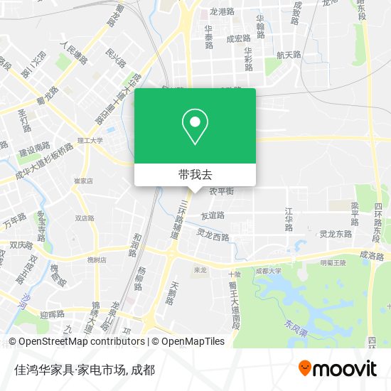 佳鸿华家具·家电市场地图