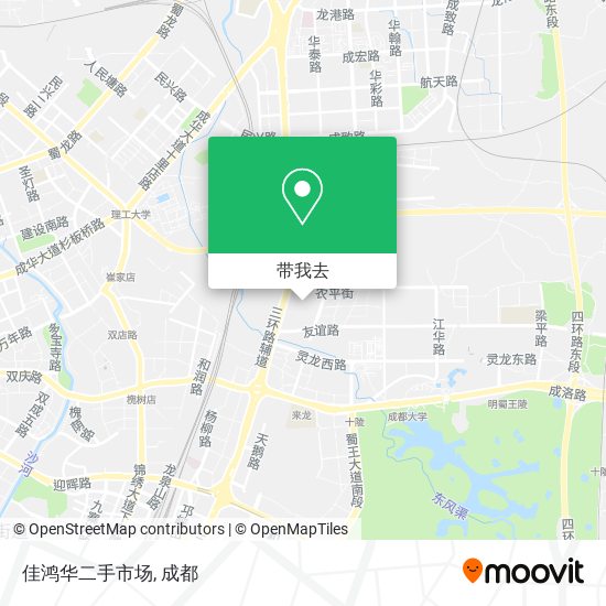 佳鸿华二手市场地图
