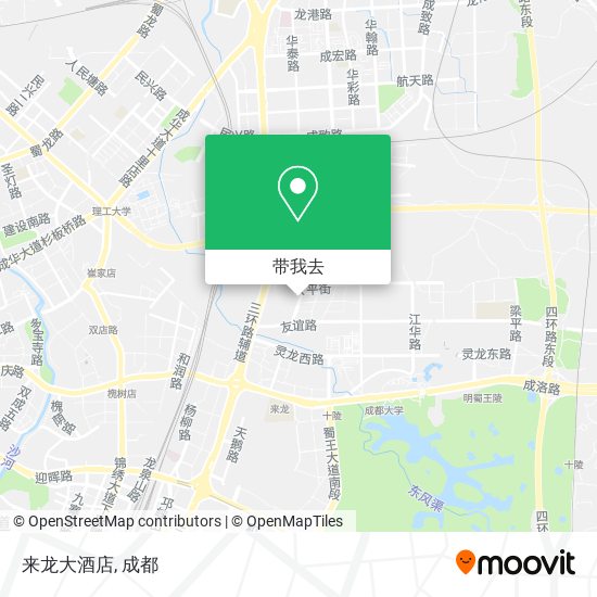 来龙大酒店地图