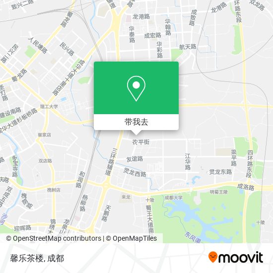 馨乐茶楼地图