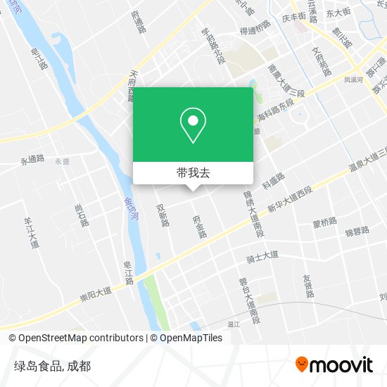 绿岛食品地图