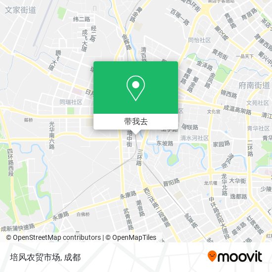 培风农贸市场地图
