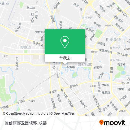 置信丽都玉园领邸地图