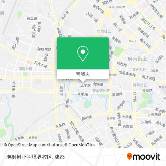泡桐树小学境界校区地图