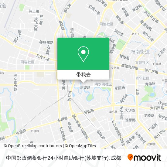 中国邮政储蓄银行24小时自助银行(苏坡支行)地图