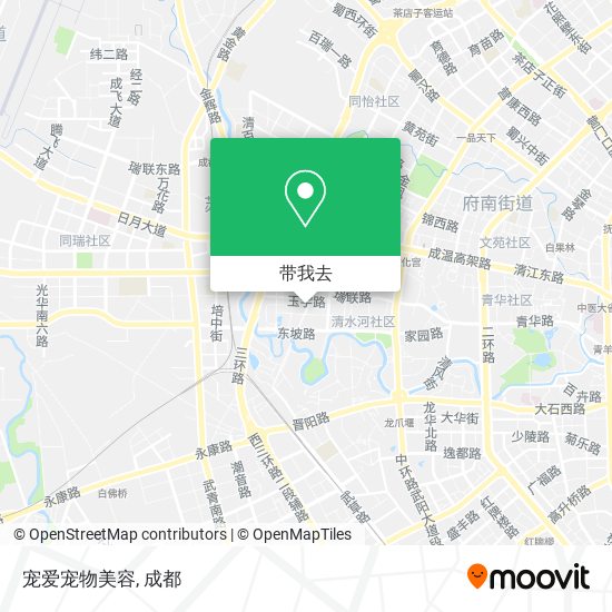 宠爱宠物美容地图