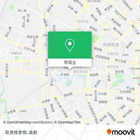 双唐推拿馆地图