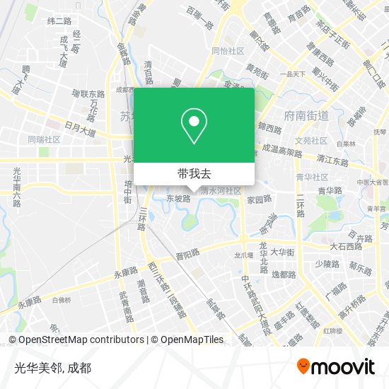 光华美邻地图