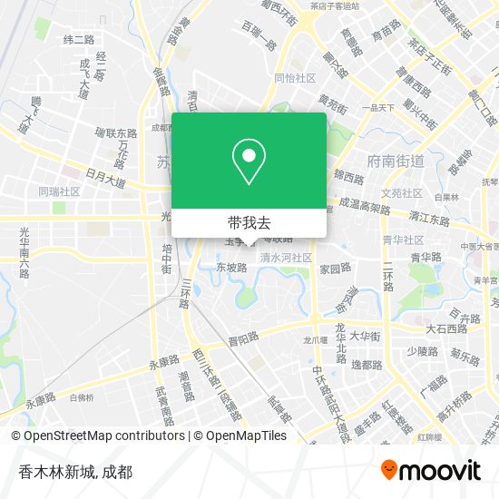 香木林新城地图