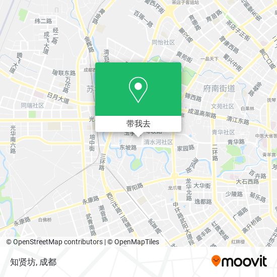 知贤坊地图
