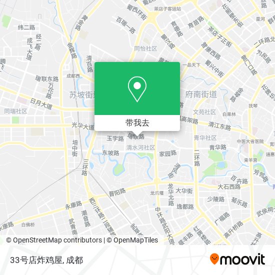 33号店炸鸡屋地图