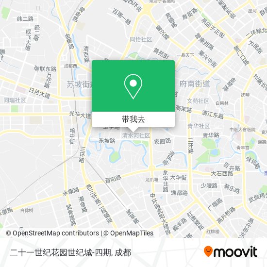 二十一世纪花园世纪城-四期地图