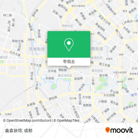 鑫森旅馆地图