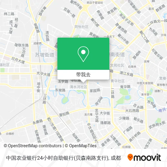中国农业银行24小时自助银行(贝森南路支行)地图