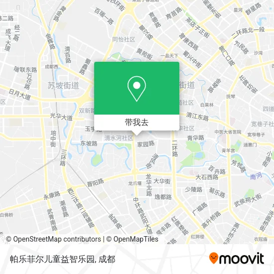 帕乐菲尔儿童益智乐园地图