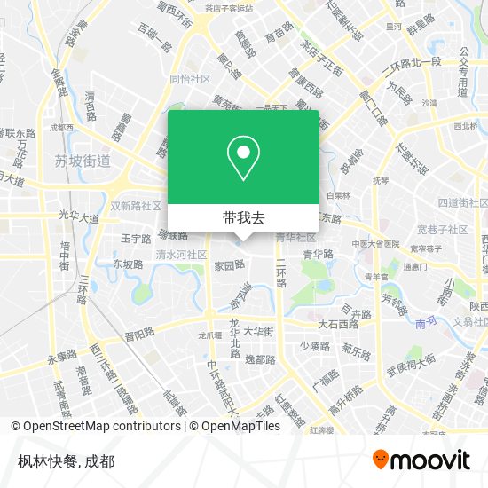 枫林快餐地图