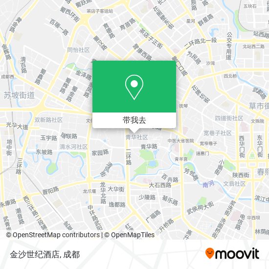 金沙世纪酒店地图