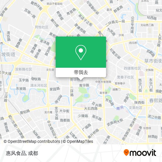惠风食品地图