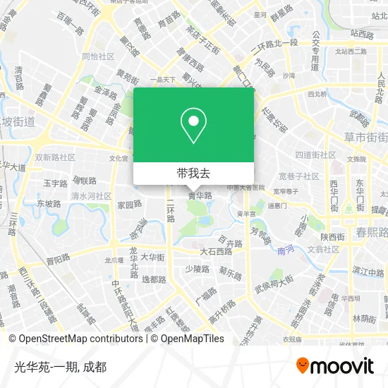 光华苑-一期地图