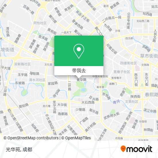 光华苑地图