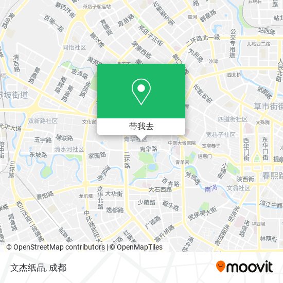 文杰纸品地图