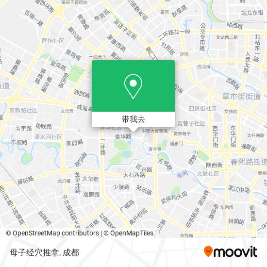母子经穴推拿地图
