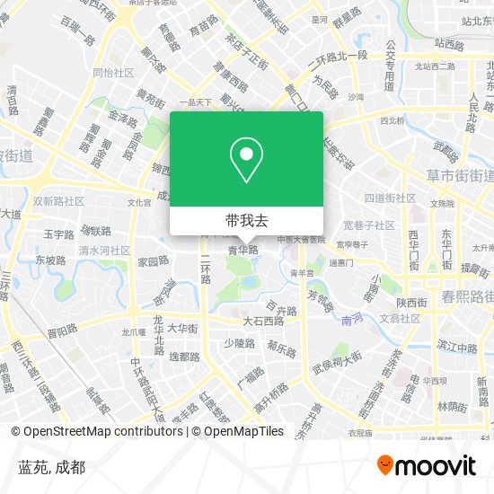 蓝苑地图
