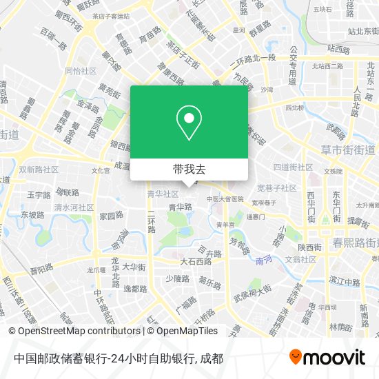 中国邮政储蓄银行-24小时自助银行地图
