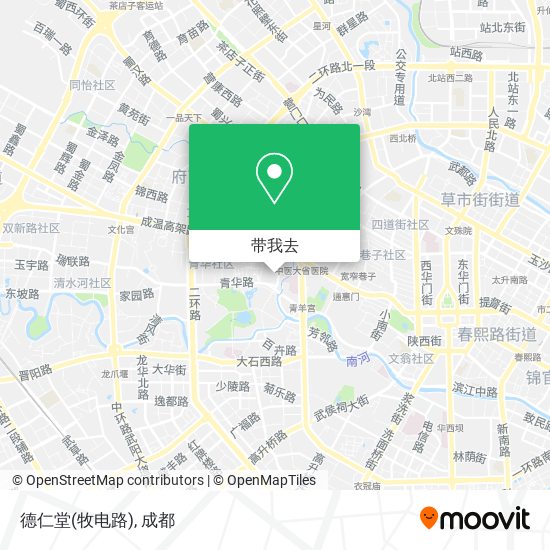 德仁堂(牧电路)地图