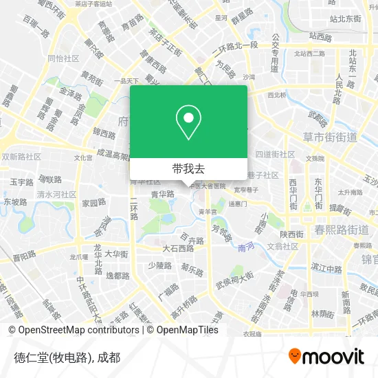 德仁堂(牧电路)地图