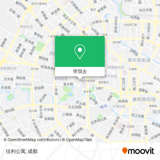 佳利公寓地图