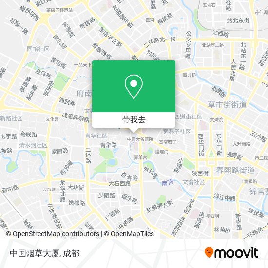 中国烟草大厦地图
