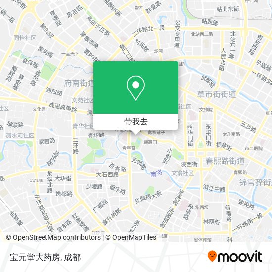 宝元堂大药房地图