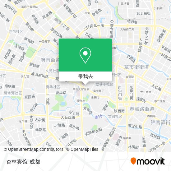 杏林宾馆地图